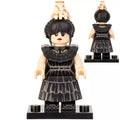 Wednesday Addams with Thing Custom Minifigure - Minifigure Bricks