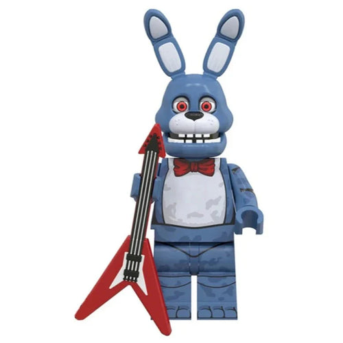 Bonnie from Five Nights at Freddy's Custom Minifigure - Minifigure Bricks