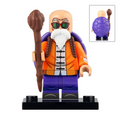 Master Roshi from Dragon Ball Z Custom Minifigure - Minifigure Bricks
