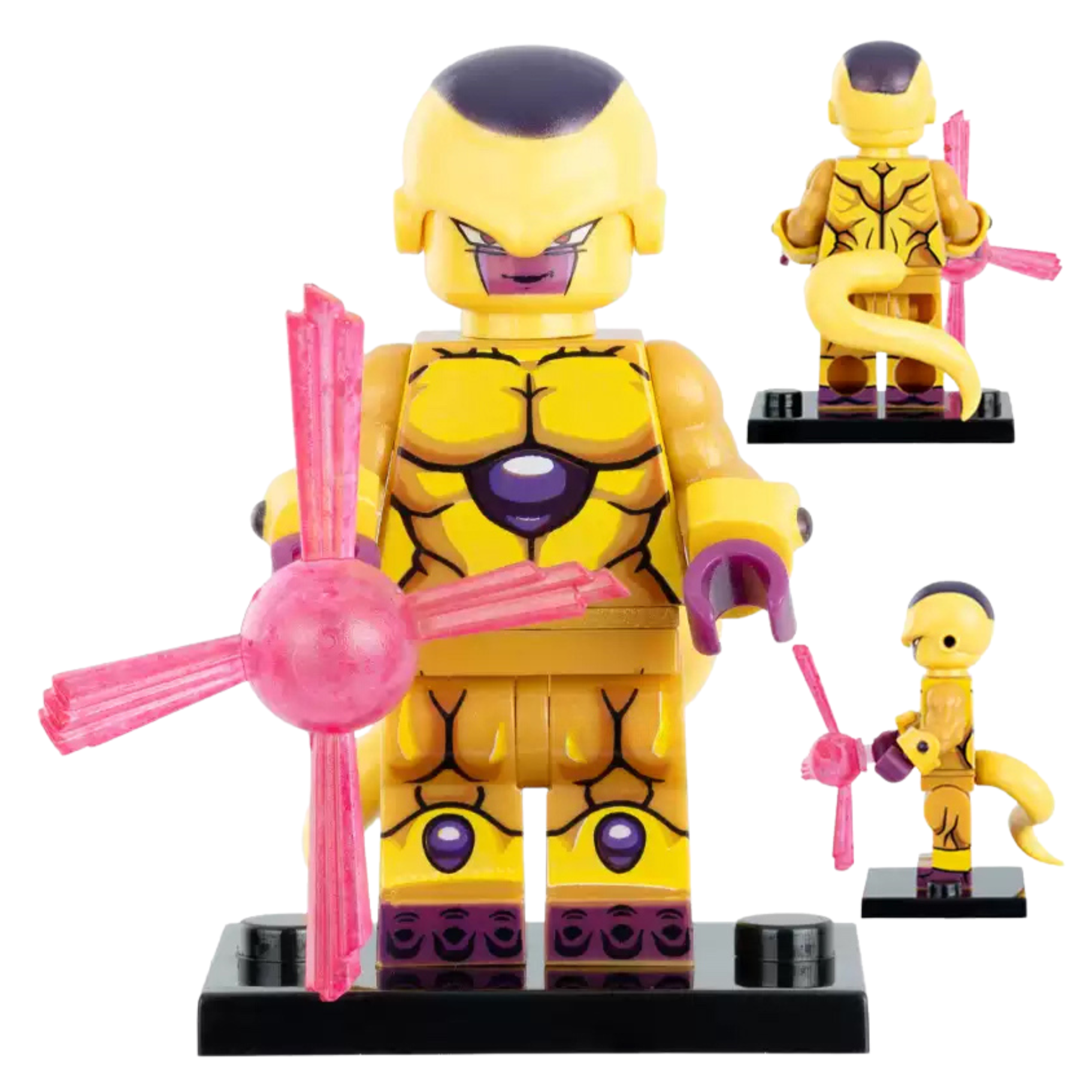 Golden Frieza from Dragon Ball Z Custom Minifigure - Minifigure Bricks
