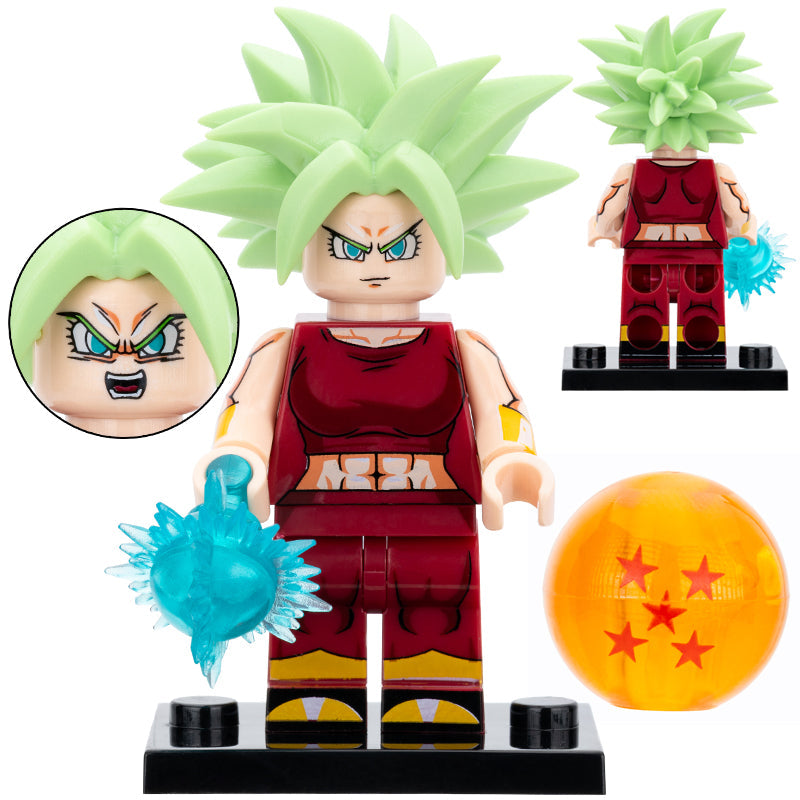 Kefla from Dragon Ball Z Custom Minifigure - Minifigure Bricks