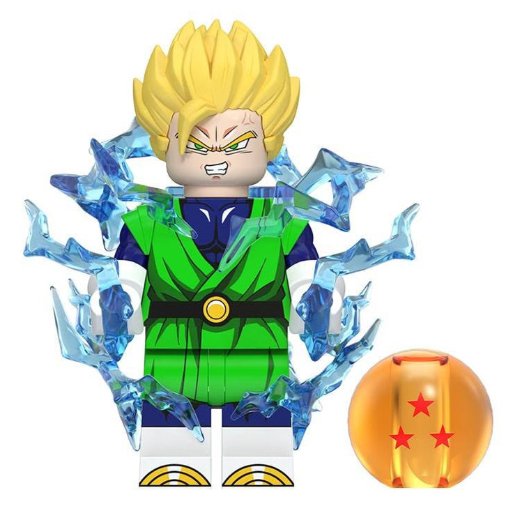 Son Gohan from Dragon Ball Z Custom Minifigure - Minifigure Bricks