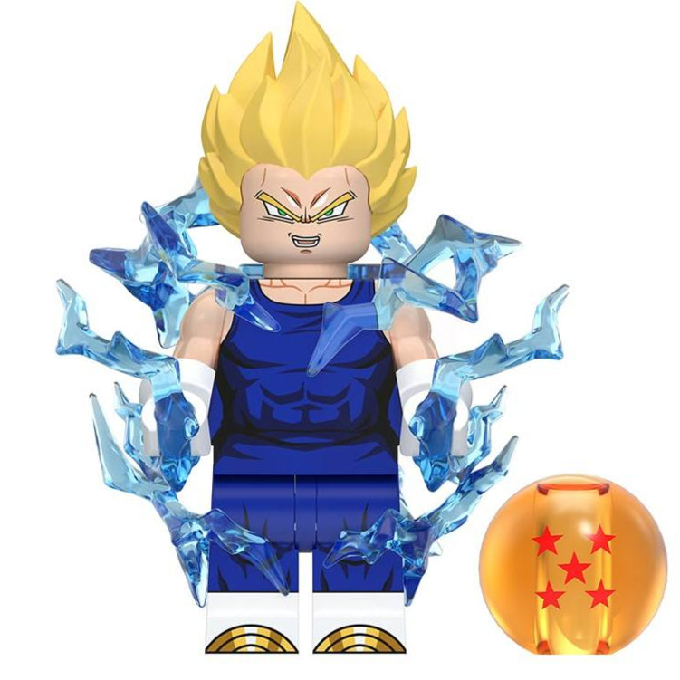 Vegeta IV from Dragon Ball Z Custom Minifigure - Minifigure Bricks