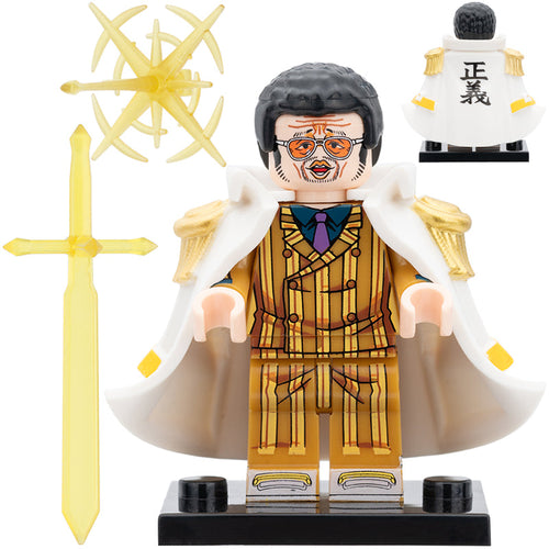 Borsalino Custom One Piece Anime Minifigure - Minifigure Bricks