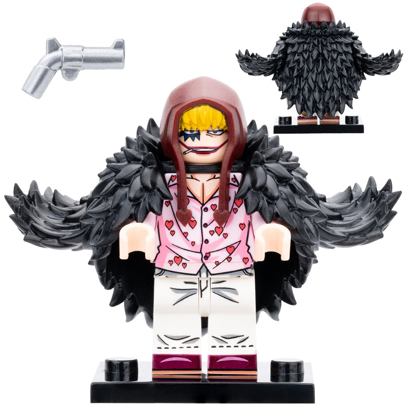 Donquixote Rosinante Custom One Piece Anime Minifigure - Minifigure Bricks