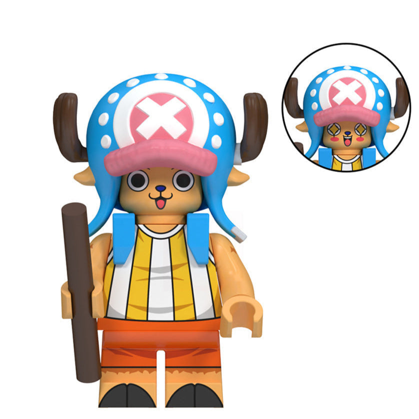 Tony Tony Chopper Custom One Piece Anime Minifigure - Minifigure Bricks
