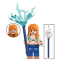Nami Custom One Piece Anime Minifigure - Minifigure Bricks