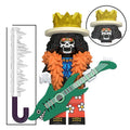 Brook Custom One Piece Anime Minifigure - Minifigure Bricks