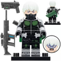 Leno Ichikawa from Defense Force Anime Minifigure - Minifigure Bricks