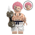 Ryomen Sukuna from Jujutsu Kaisen Custom Anime Minifigure - Minifigure Bricks