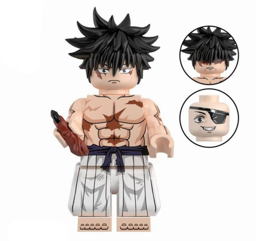 Fushiguro Megumi from Jujutsu Kaisen Custom Anime Minifigure - Minifigure Bricks