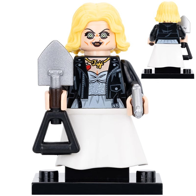 Tiffany Valentine From Chucky Custom Horror Minifigure - Minifigure Bricks