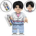 Jinu Custom KPop Demon Hunters Minifigure - Minifigure Bricks