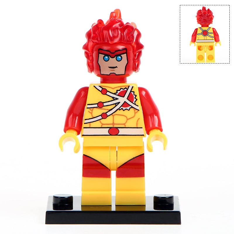 Firestorm DC Comics Superhero Minifigure - Minifigure Bricks