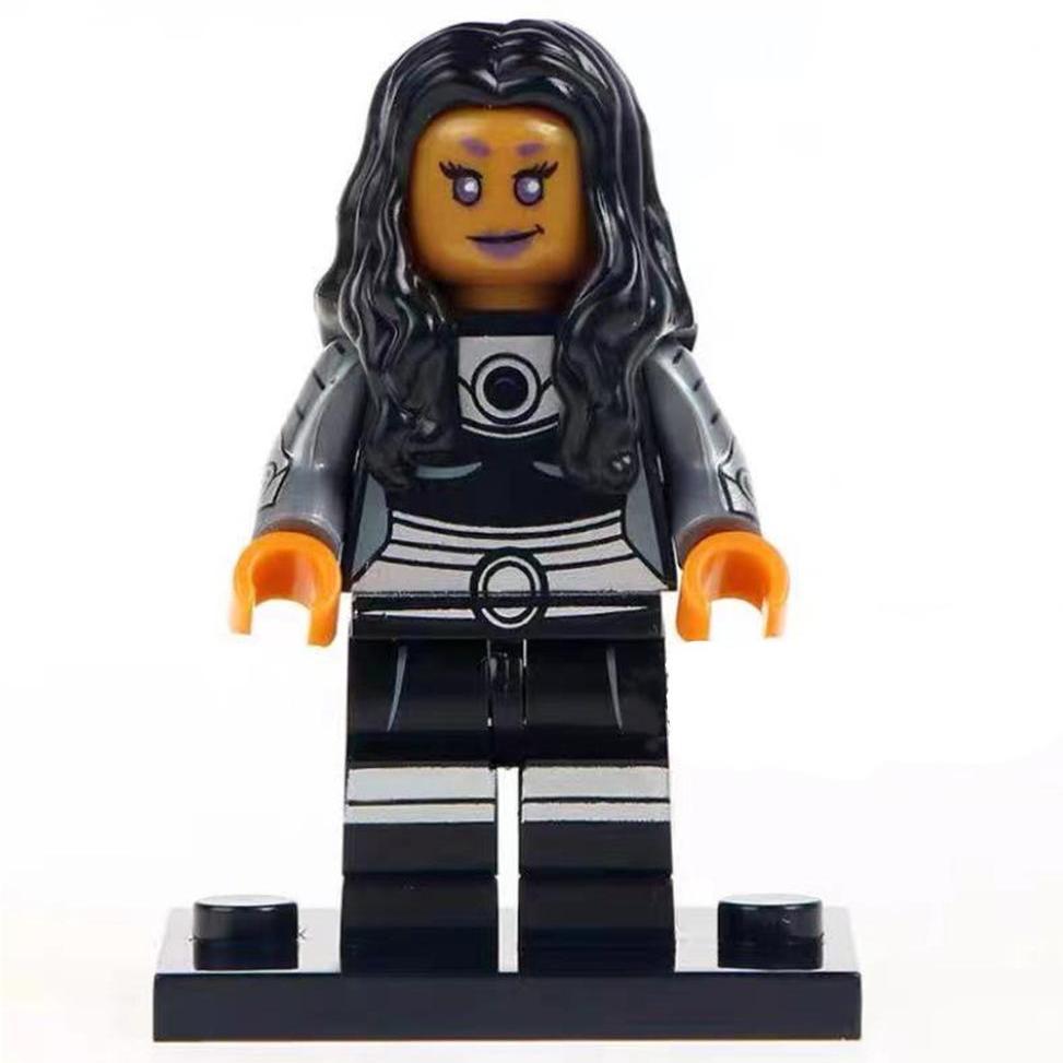 Blackfire Custom DC Comics Supervillain Minifigure - Minifigure Bricks
