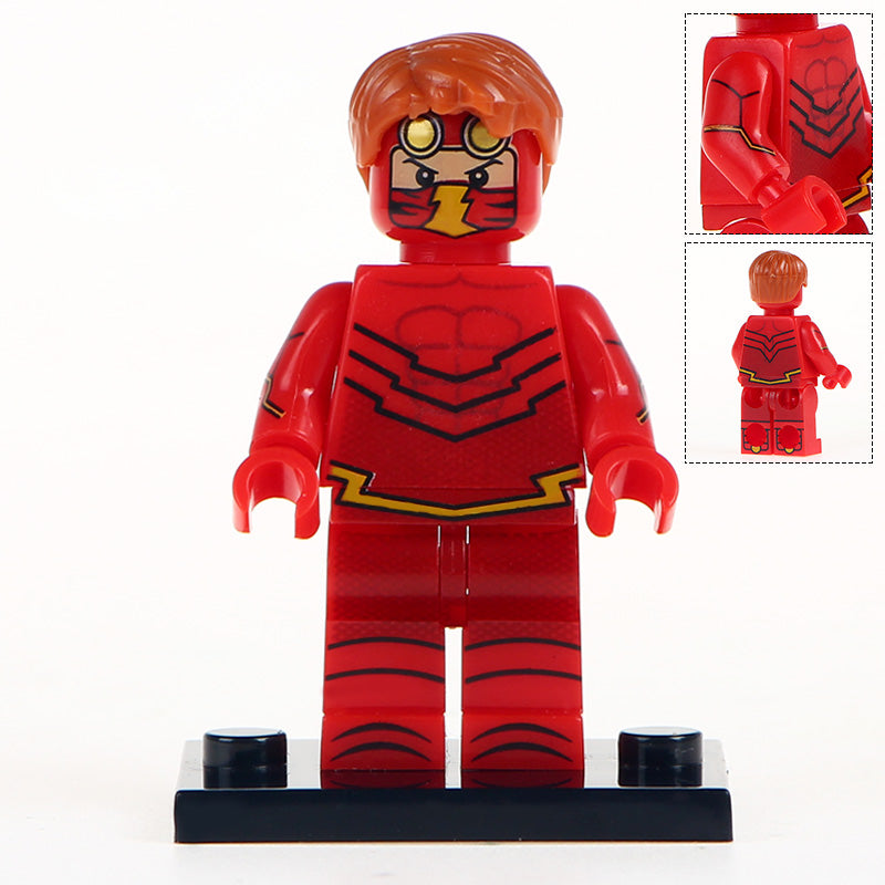 Accelerated Man Flash Custom DC Comics Superhero Minifigure - Minifigure Bricks