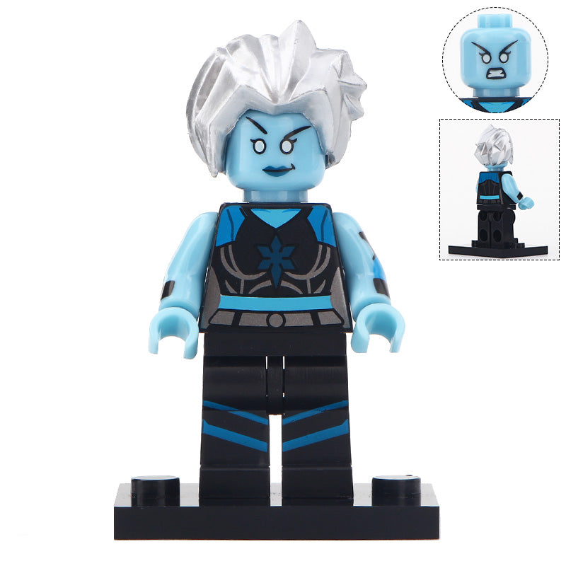 Killer Frost DC Comics Superhero Minifigure - Minifigure Bricks