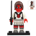 Cheerleader Deadpool Custom Marvel Minifigure - Minifigure Bricks