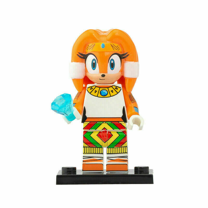 Tikal from Sonic the Hedgehog Custom Minifigure - Minifigure Bricks