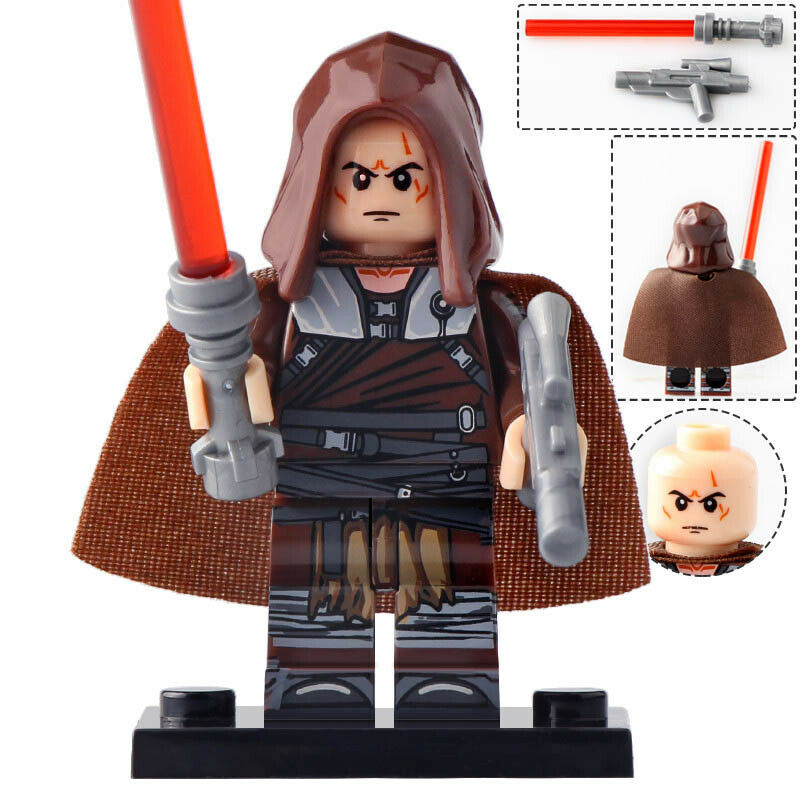 Starkiller Galen Marek custom Star Wars Minifigure - Minifigure Bricks