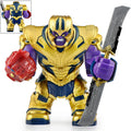 Thanos Custom Marvel Superhero Large Minifigure - Minifigure Bricks