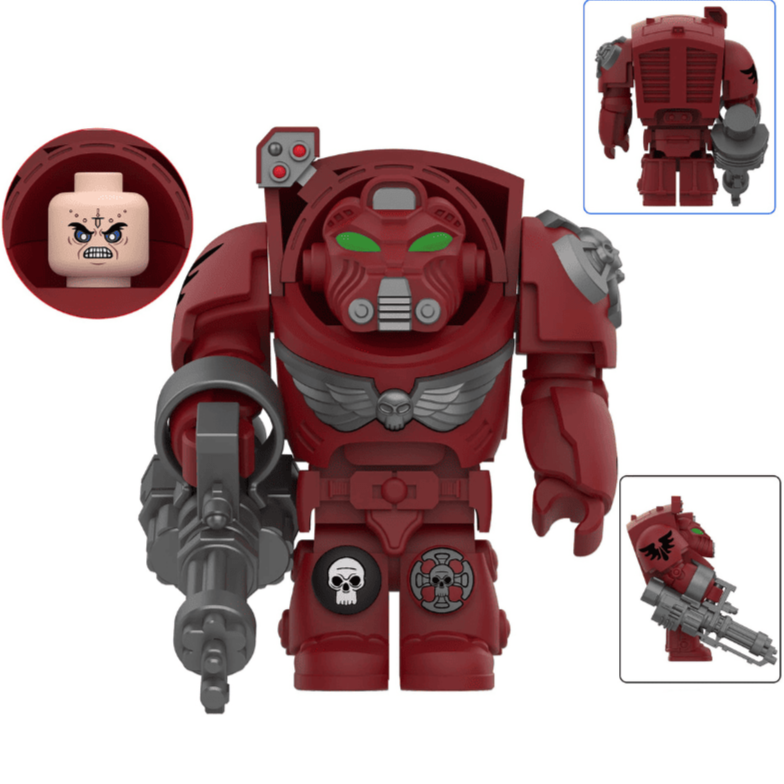 Blood Angels Terminator From Warhammer 40K Minifigure - Minifigure Bricks