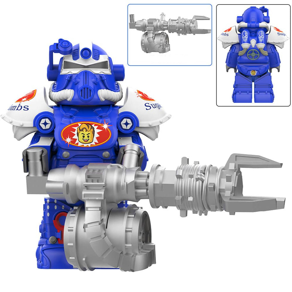 T-51 Power Armor (Sugar Bombs) Custom Fallout Minifigure