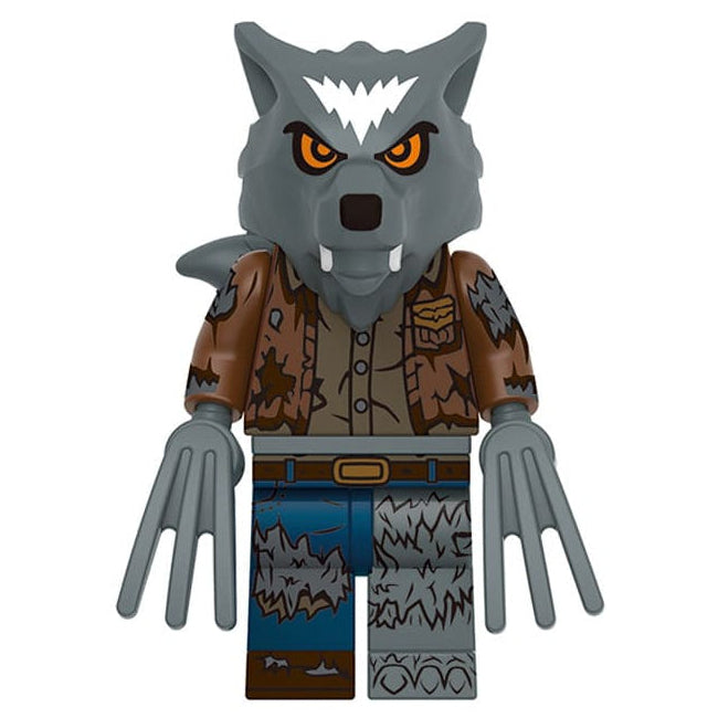 Werewolf Custom Horror Minifigure - Minifigure Bricks