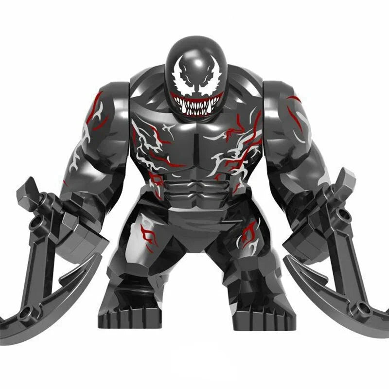 Riot Venom Custom Marvel Superhero Large Minifigure - Minifigure Bricks