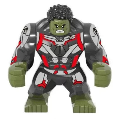 Hulk (Quantum Realm Suit) Custom Marvel Superhero Large Minifigure - Minifigure Bricks
