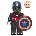 Captain America (Avengers Age of Ultron) Custom Marvel Superhero Minifigure - Minifigure Bricks