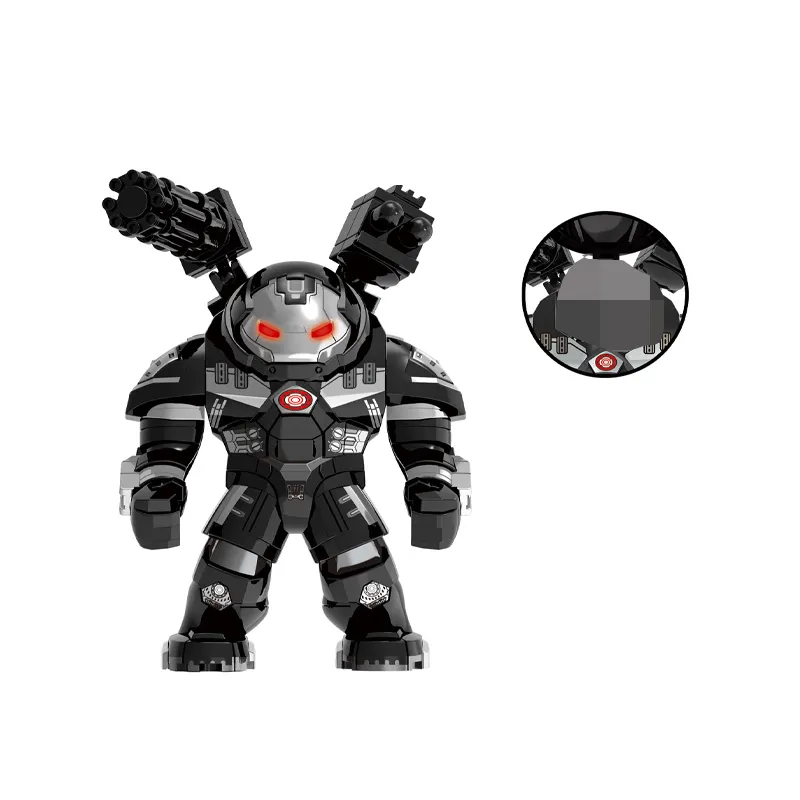 War Machine Hulkbuster Iron Man Marvel Superhero Minifigure - Minifigure Bricks