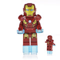 Iron Man Mark 7 Custom Marvel Superhero Minifigure - Minifigure Bricks