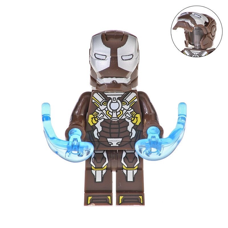 Iron Man Mark 24 Tank Custom Marvel Superhero Minifigure - Minifigure Bricks