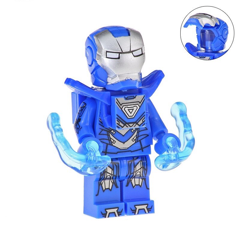 Iron Man Mark 30 Custom Marvel Superhero Minifigure - Minifigure Bricks