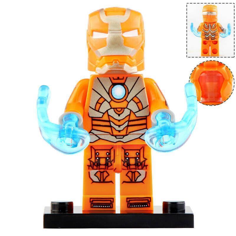 Iron Man Mark 28 Jack custom Marvel Superhero Minifigure - Minifigure Bricks