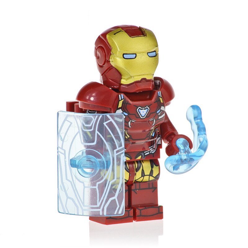 Iron Man Mark 85 Custom Marvel Superhero Minifigure - Minifigure Bricks