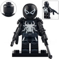Agent Venom Custom Marvel Superhero Minifigure - Minifigure Bricks