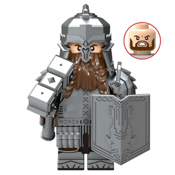 Dwarven Warrior custom Lord of the Rings Minifigure