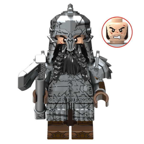 Dwarven Warrior custom Lord of the Rings Minifigure