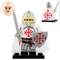 Knights of The Holy Sepulchre Custom Minifigure from Knights Templar Series - Minifigure Bricks