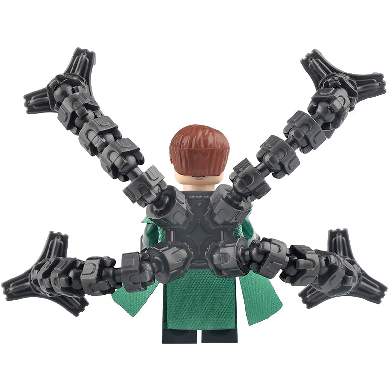 Dr. Otto Octavius from Spider-Man Custom Marvel Villain Minifigure - Minifigure Bricks