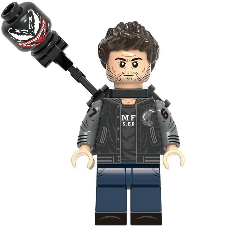 Eddie Brock (Venom) Custom Marvel Superhero Minifigure - Minifigure Bricks