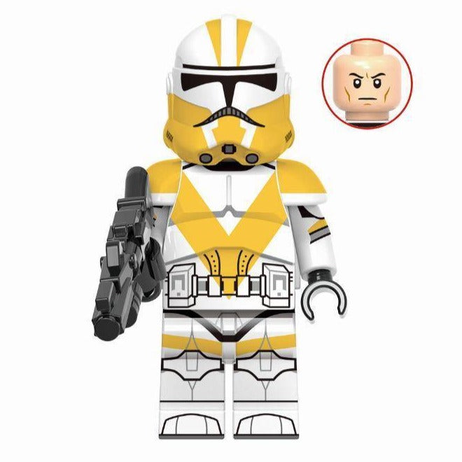 13th Battalion Clone Trooper Custom Star Wars Minifigure - Minifigure Bricks