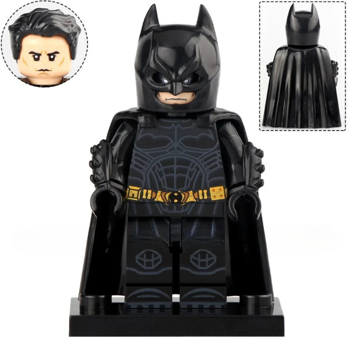 Batman Custom DC Comics Superhero Minifigure - Minifigure Bricks