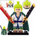 Roronoa Zoro custom One Piece Anime Minifigure - Minifigure Bricks