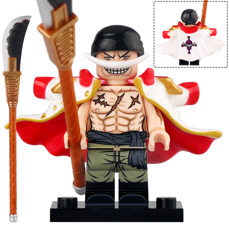 Edward Newgate Custom One Piece Anime Minifigure - Minifigure Bricks