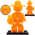 Fire Fist Ace Custom One Piece Anime Minifigure