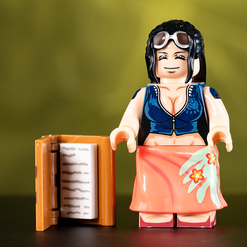 Nico Robin Custom One Piece Anime Minifigure - Minifigure Bricks