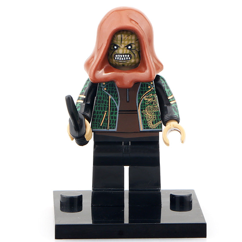 Killer Croc from Batman DC Comics Superhero Minifigure - Minifigure Bricks